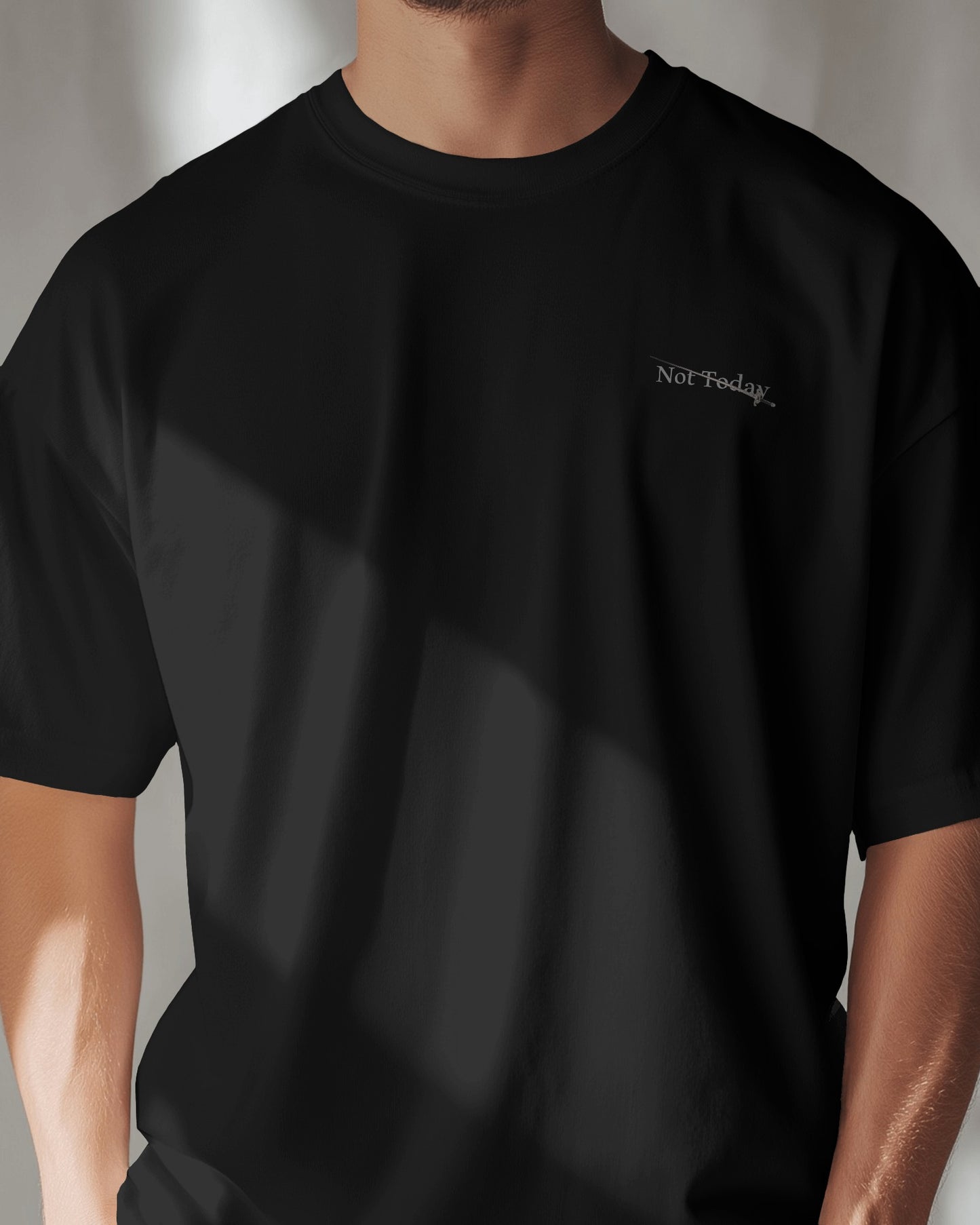 Not Today - Heavy Oversized Tee